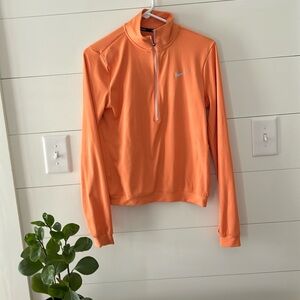 Nike Element half zip running small